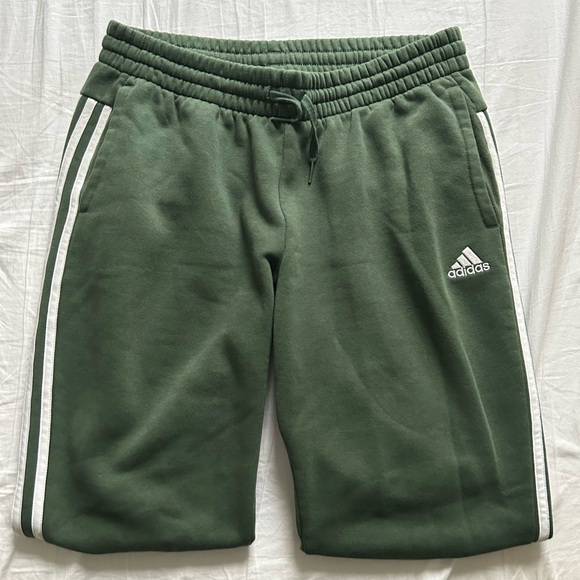 Adidas Green Sweat Pants - Picture 1 of 4